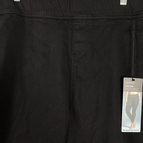 Torrid Lean Jean Crop Black Cotton Blend NWT Women's 5X   Description  Size: 5X - Picture 3 of 10